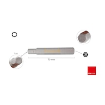 Ceta Form H10 5 X 75 Mm Allen Bits Uç Cb/2105g