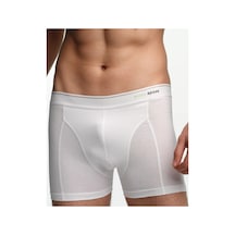 Blackspade Tender %92 Pamuk Erkek Beyaz Boxer 3'lü Paket Beyaz