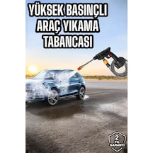 Depomıx Bahçe Ve Araba Yıkama Tabancası Su Basınçlı Hazneli Batlı Oto Yıkama