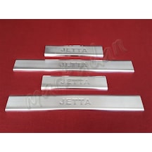 Db Chrome Vw Jetta Krom Kapı Eşiği 2011 Sonrası 4 Parça P.Çelik