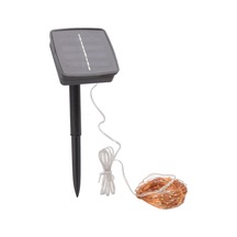 Güneş Enerjili Işıklar Dış Mekan, Peri Işıkları Suya Dayanıklı, Led Solar Işıklar Bakır Tel Noe