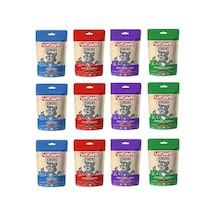 Kedi Ödülü 60 Gr X 12 Adet Dört Çeşit Lezzetli Karışım