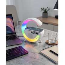 Led Masa Lambası 13 Renkli Kablosuz Şarjlı Xuczgoogledijital-7 Çok Renkli