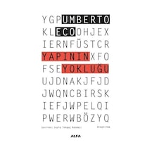 Yapının Yokluğu  - Göstergebilimsel İnceleme ve Yapısal Yöntem  - Umberto Eco  - Alfa Yayıncılık