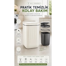 Sensörlü Çalışan Hareketle Aktivite Olan Çöp Kutusu Anti-bakteri Çok Renkli