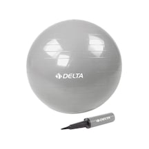 Delta 65 Cm Pilates Topu Gümüş Ptg567