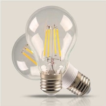 4 W 60 W Sarı Işık E27 Duylu Led Filament Ampul