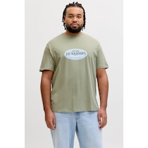 Jack & Jones Erkek T Shirt 12298346 Açık Yeşil Açık Yeşil