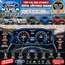 Ford Kuga 2008-2025 Model Uyumlu Harici Digital Gösterge Odb Ekran Arıza Göstergesi Turbo Gösterge Hayalet Ekran