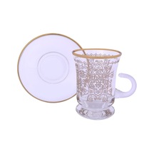 Decorium Çay Takımı Kulplu 12 Parça Patrice Altın Ars 285 Altın