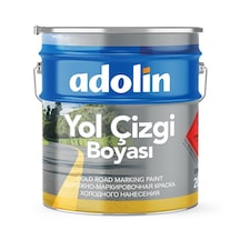 Adolin Soğuk Yol Çizgi Boyası Siyah 0.875 Kg