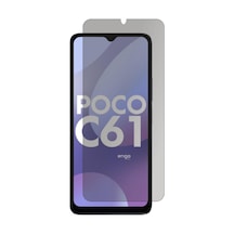 Xiaomi Poco C61 İle Uyumlu Hayalet Ekran Koruyucu Şeffaf