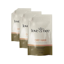Love Of Bee Kuru Saçlar İçin Doğal Bal İçeren Yoğun Nemlendirici Premium Şampuan - Refill 360 Ml 3 Paketi Diğer