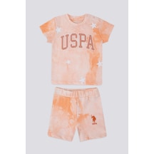 U.S. Polo Assn. Alive Somon Bebek Tshirt Takım Somon