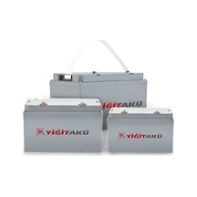 Yiğit Akü Lfp 24v 200ah Battery Pack L521 W238 H218mm 40kg Life Po4 Lityum Akü