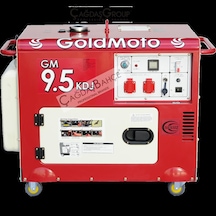 Goldmoto Gm9.5Ktdj Dizel Marşlı Kabinli Jeneratör 9.5 Kw Trifaze