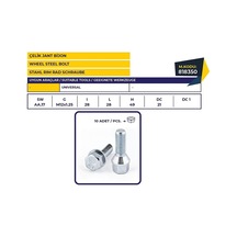 Bijon Saplaması Çelık Jant Fıat Doblo Skoda M12x1.25x28 81 8350- 81 8350 -8672000074057