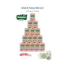 Doğadan 15 Paket Form Çilek & Yaban Mersini 18 Poşet Ve Rosıe