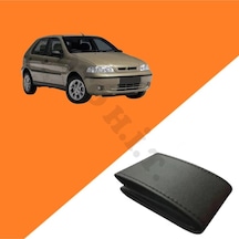 Fiat Palio Orta Kasa Uyumlu Deri Direksiyon Kılıfı Kaliteli Dikmeli Siyah