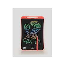 Let's Be Child Lcd Siyah Dijital Çizim Tableti 8,5 Inç Karışık Renk Kalemli Çocuk Çizim Tableti