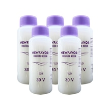 5 Adet Oksidan Krem Saç Boya Sıvısı 9'luk 30 Volüme 60 Ml