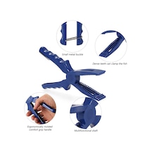 Vkemall Plastik Balık Tutucu Bl-012 Mavi - Balık Vücudunu Tutarak İğne Çıkarımı Kolaylaştırır