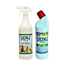 Poxy Fayans Temizleyici 1 L + Wc Gell 1 L