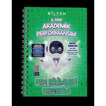 Bilfen Yayınları 8. Sınıf Fen Bilimleri Defter