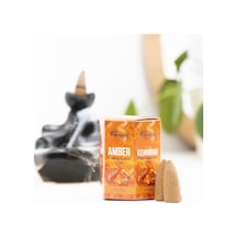 Aromatika Amber Geri Akışlı Şelale Tütsü
