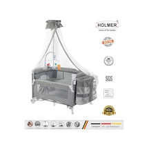 Holmer Coolstyle Premium Cibinlikli Dönenceli Anne Yanı Oyun Parkı Beşik 70x110 CM