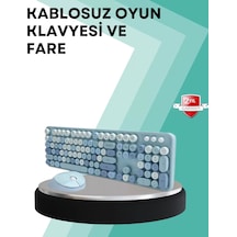 Kablosuz Klavye Mouse Seti Sessiz Tuş, Tasarım 26808869
