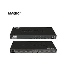 Lunatic 7014 Hdmı Splıtter 1 8 4k 8 Port 1080p 4k X 2k 3d 8 Port Hdmı Splıtter Dağıtıcı