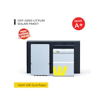 Werer Energy   16kW Off-Grid Solar Paket - LiFePO4 Batarya/Inverter/Solar Panel