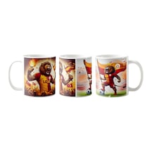 Galatasaray Kupa Bardak Tek Adet K045 Çok Renkli