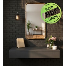 Mdf Makyaj Masası Ve Dresuar 80x30 Cm Çekmeceli Modern Tasarım Antrasit
