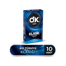 Klasik Prezervatif 10 Adet Açık Kahverengi