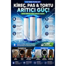 3 Adet Duş Başlığı Filtresi- Kireç Pas Tortu Engelleyici Filtre Çok Renkli