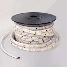 220 V Dim Edilebilir Şerit Led 10 CM De Kesilebilir M/120 Led Mavi 5 M İP65