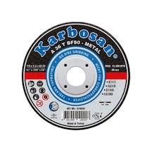 Karbosan 115x2,5x22 Nk Düz Kesici 115mm-karbosan 910020