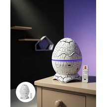 Astraltech Yumurta Şeklinde Renk Değiştirilebilir Gece Lambası Çok Renkli