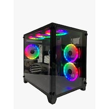 Gameforce Aqua 6 120mm Rgb Fanlı Matx Oyuncu Bilgisayar Kasası