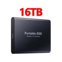 Yeni Taşınabilir Ssd 256 Tb Yüksek Hızlı Harici Sabit Disk 1 Tb Sabit Disk Usb Black 16tb Diğer