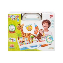 Mey İthalat Urt014-001 3d Eğitici Matkap Seti Hayvanlar