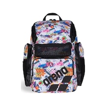 Arena One Go Backpack 45l Allover Collage Unisex Yüzücü Sırt Çantası 010232101 Çok Renkli
