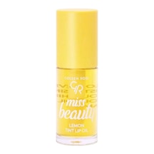 Miss Beauty Tint Lip Oil - 04 Lemon - Renk Değiştiren Dudak Yağı Çok Renkli