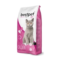 Bestpet Yavru Kediler İçin, Tavuk Etli Ve Pirinçli Kuru Mama 15 Kg