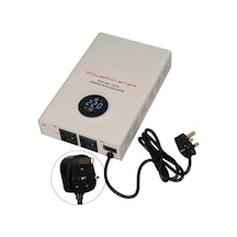 Hubrendy Sh Powermaster Slım-1500 Otomatik 1500va Kombi Voltaj Regülatörü İngiliz Fişli Ve Evrensel