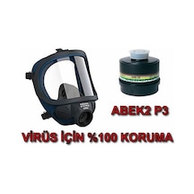 Aran Tam Yüz Profesyonel Abek2P3 Filtreli Set