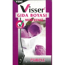 Visser Mor Toz Gıda Boyası Net 9 Gr.