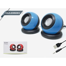 Hadron Hd6043 Mini Usb Pc Hoparlör Speaker 1+1